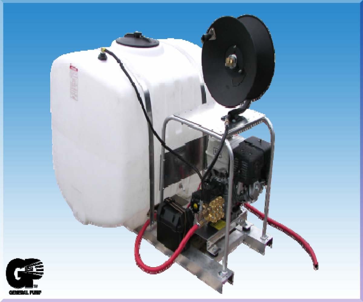 Skid Mounted Pressure Washers with Tanks